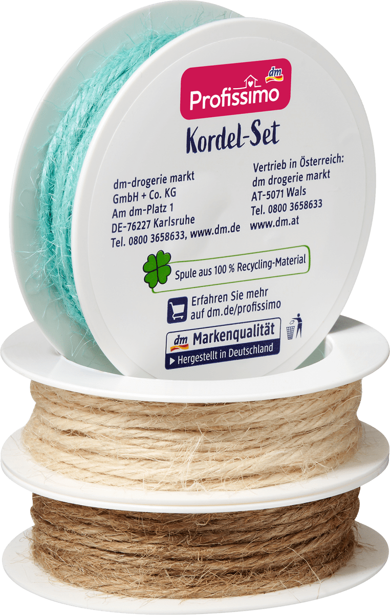 Jutekordel-Set, 9 m