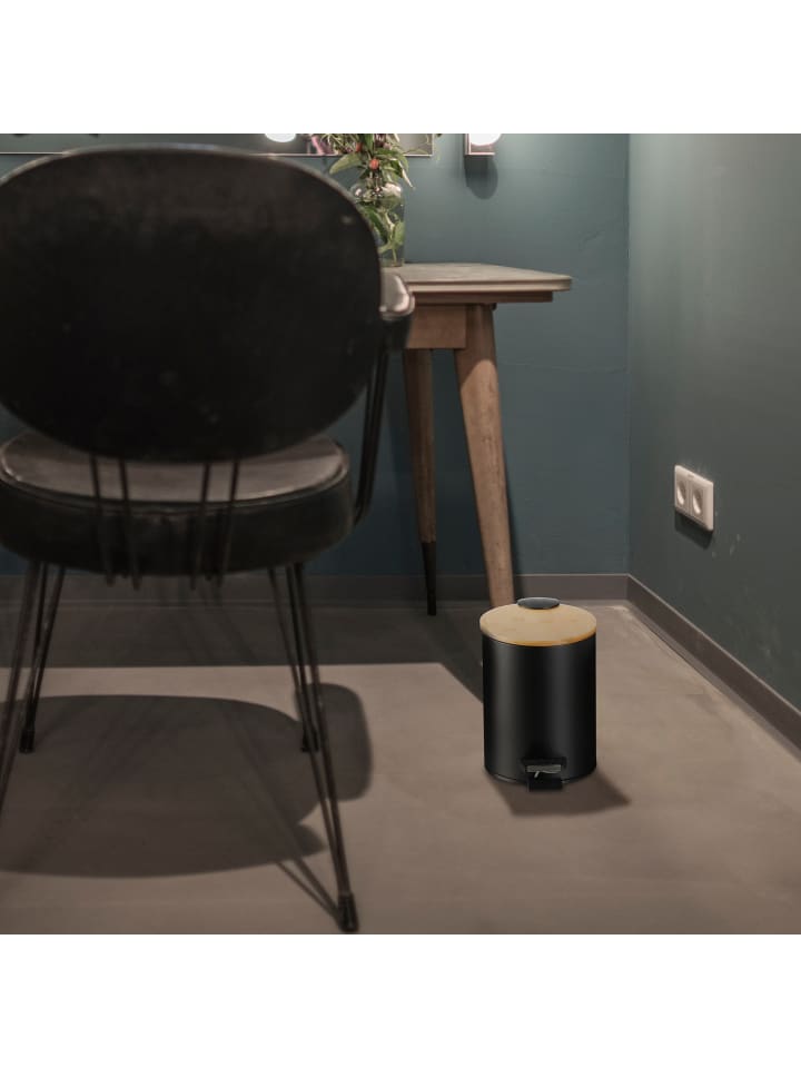 relaxdays Mülleimer Bad in Weiß - 3 l günstig kaufen onesize