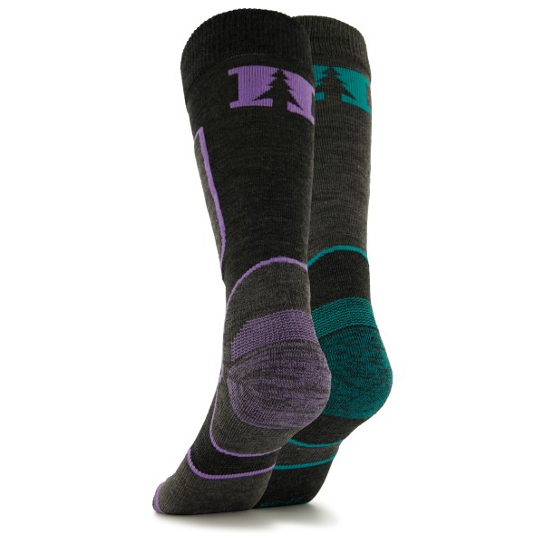 Heber Peak - CedarHe. Ski Socks 2-Pack - Skisocken