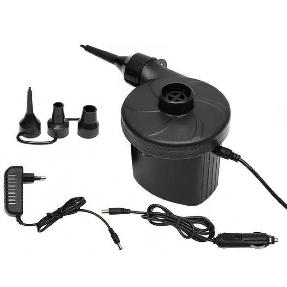 ISO TRADE Elektropumpe Pumpe Luftpumpe (Auf Pumpen, 6-tlg., Luftpumpe, Pumpe), Elektrische Pumpe für AC/DC