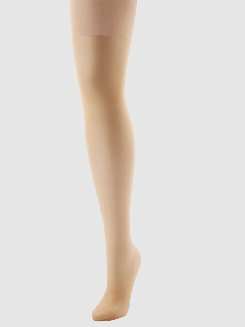 Strumpfhose mit Shaping-Effekt - Invisible Deluxe 8 DEN in sand