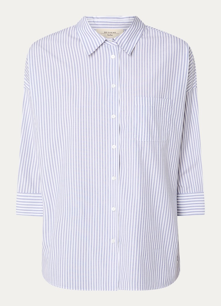 Μπλούζα MaxMara Giralda με τσέπη στο στήθος