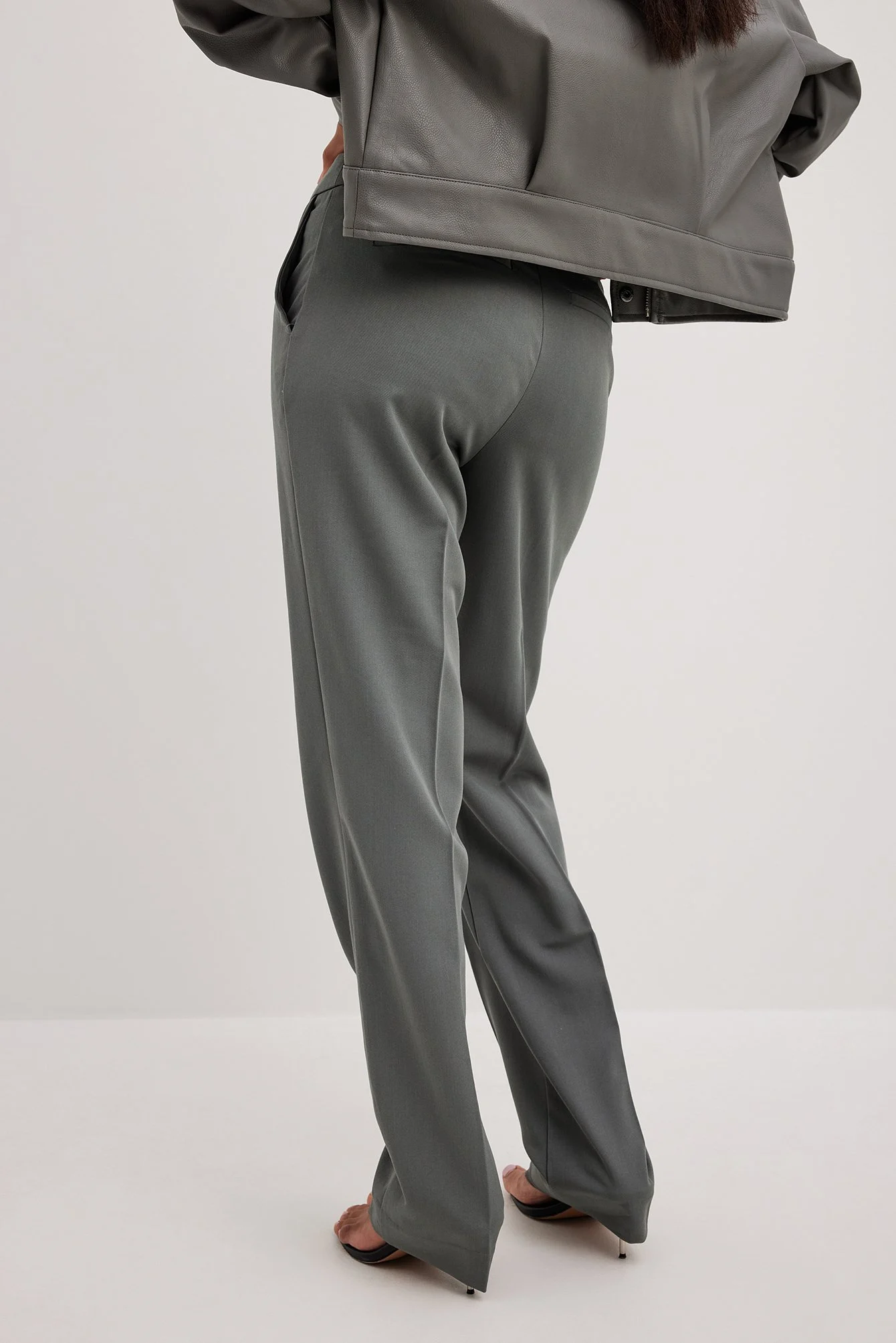 Anzughose mit niedriger Taille