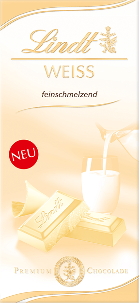 Lindt Weiße Tafel