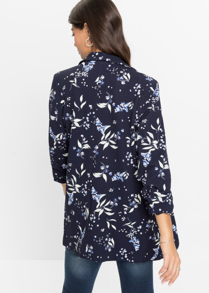 Bedruckter Longblazer