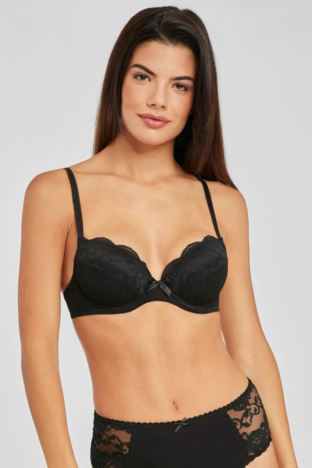 PETITE FLEUR  BH - Weiß - Unifarben