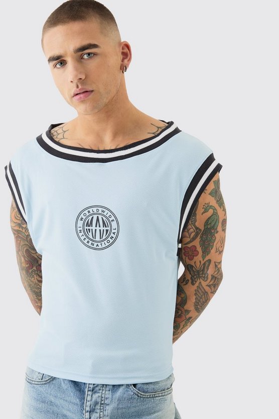 Kurzes Basketball-Tanktop