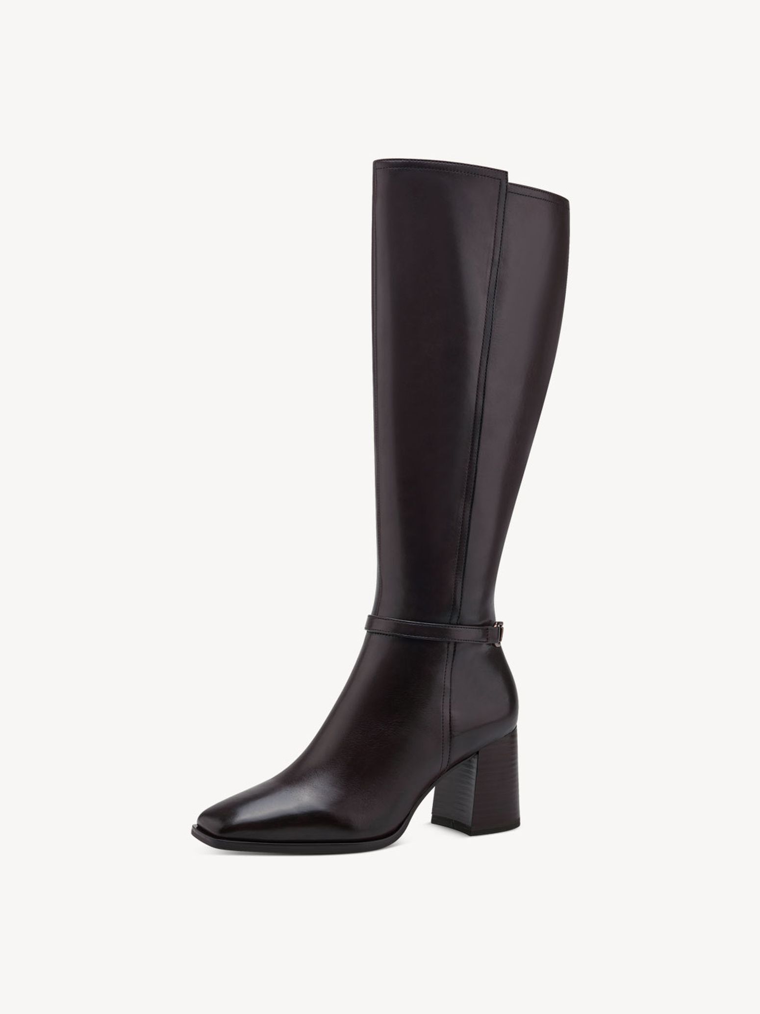 Bottes en cuir - marron