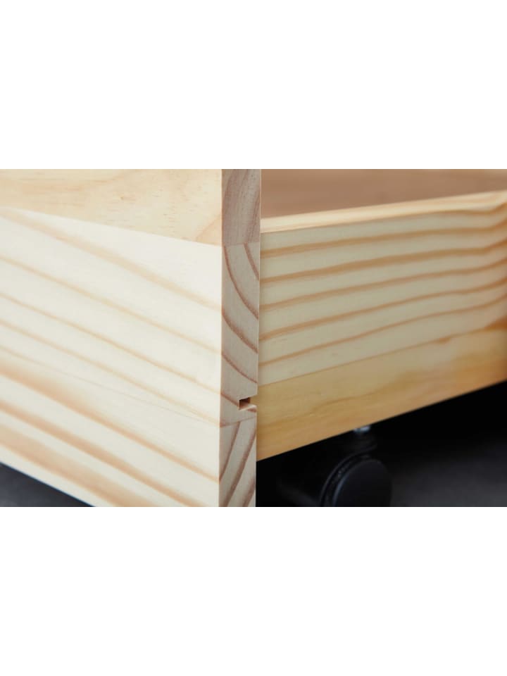 ebuy24 Bett Leonie Holz 207 x 97 cm günstig kaufen onesize
