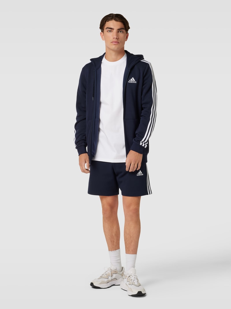 Sweatjacke mit Viskose-Anteil in marineblau