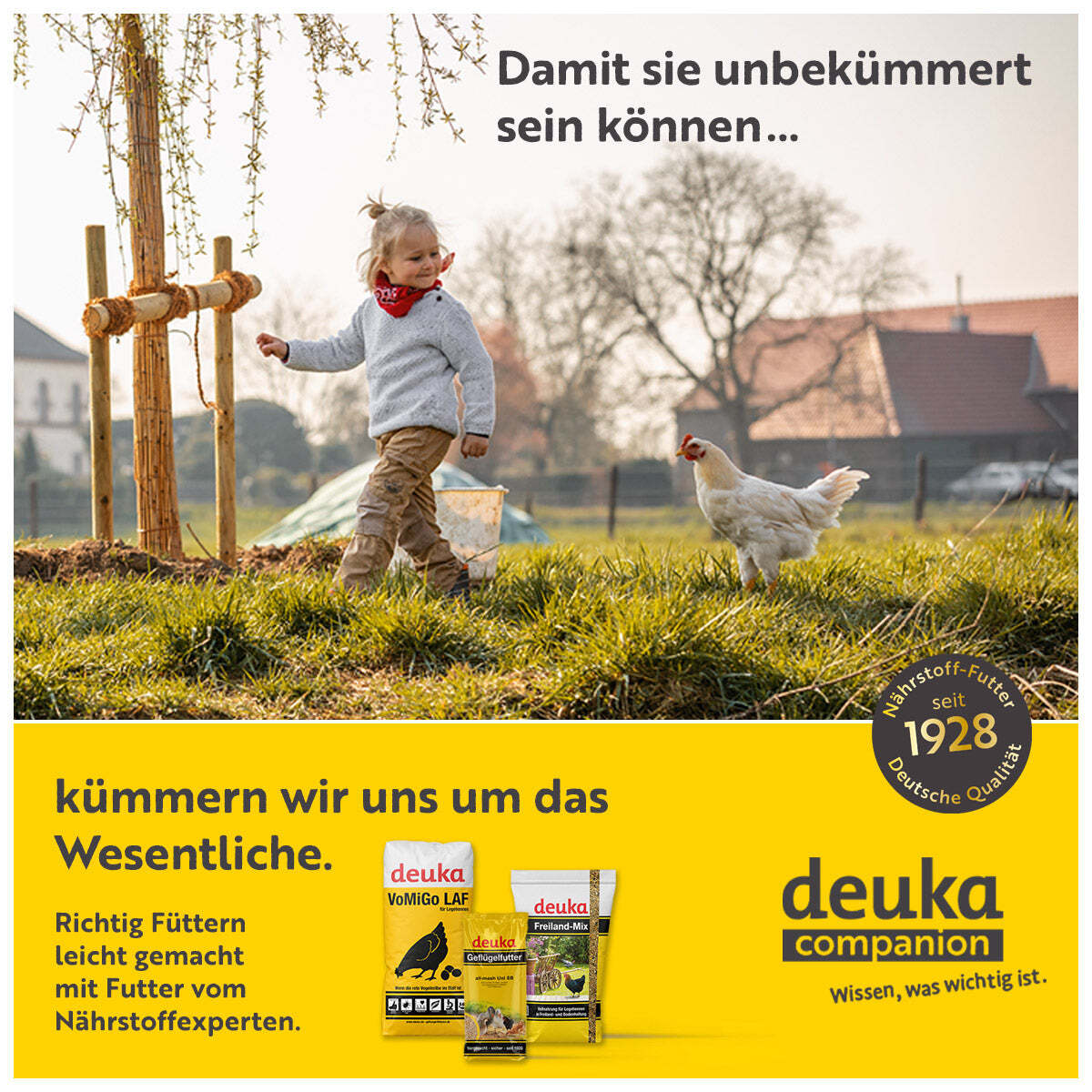 deuka Eichhörnchen deuka Körner Deluxe - Geflügel Premiumkörnermischung - 15 kg - mit Oregano