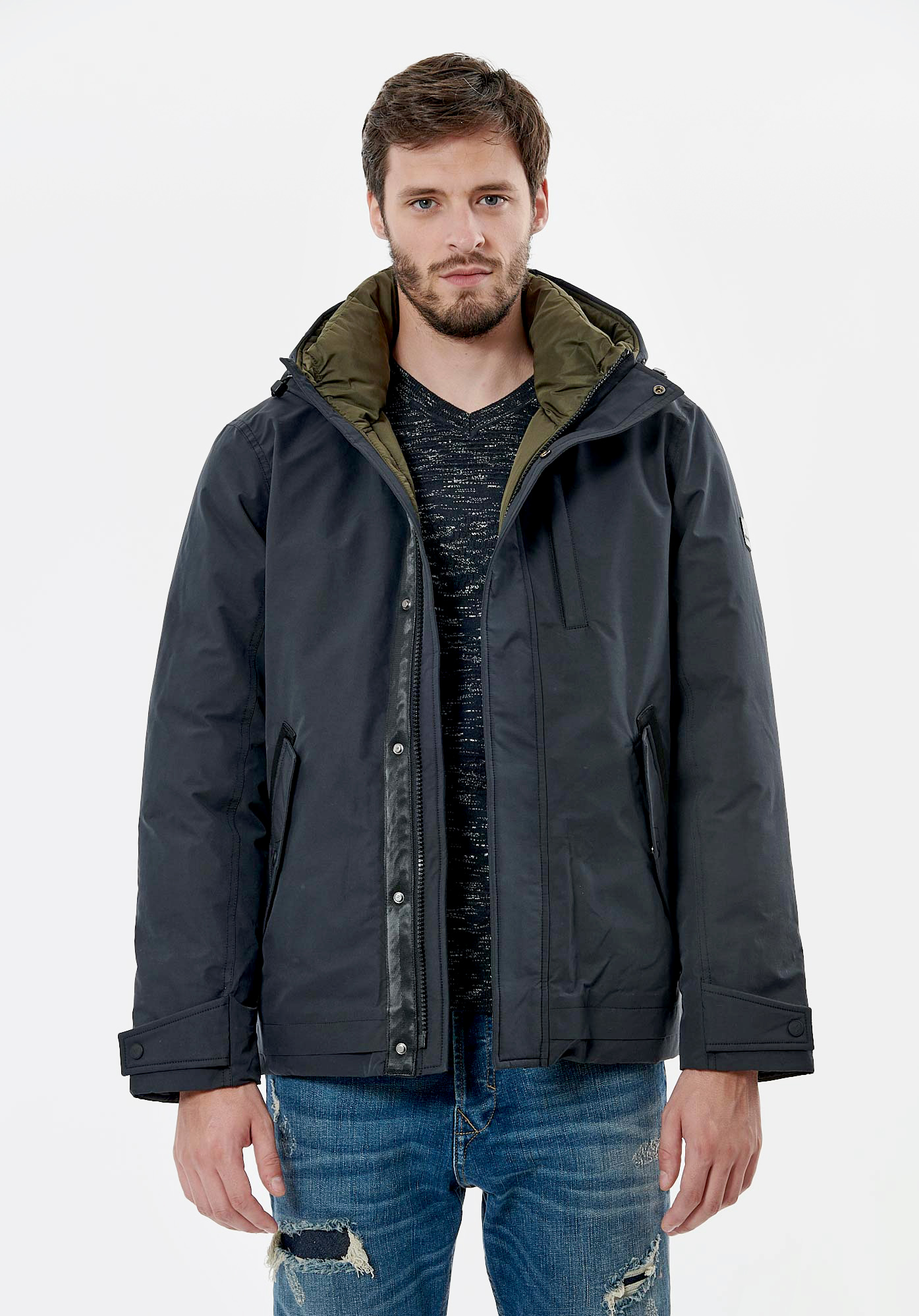 VINCE  Blouson noir homme