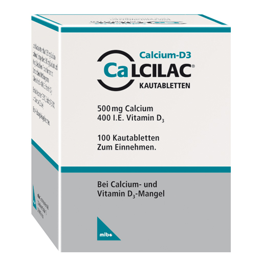 CALCILAC Kautabletten  100 St  Kautabletten