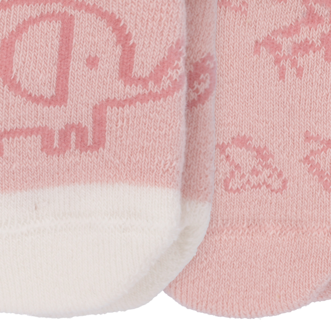 2 Paar Newborn Socken mit Umschlagbund