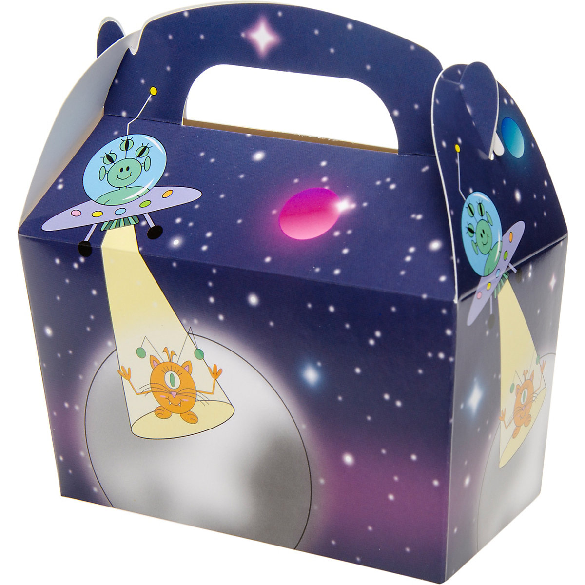Mitgebselboxen Space, 12 Stück
