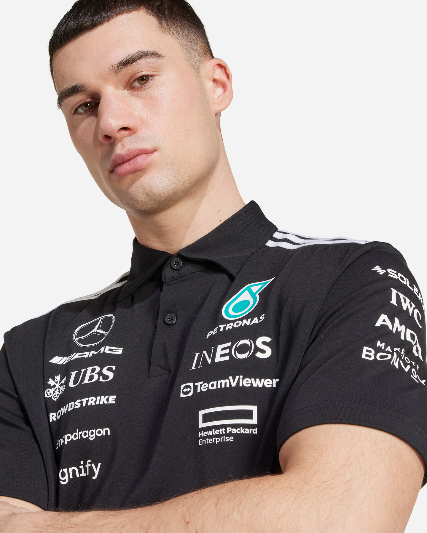Fan oblečenie Adidas Mercedes Tm M JW5391