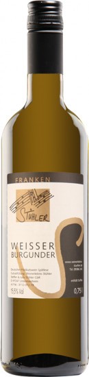 2018 Weißer Burgunder Spätlese trocken - Weinerlebnis Stühler