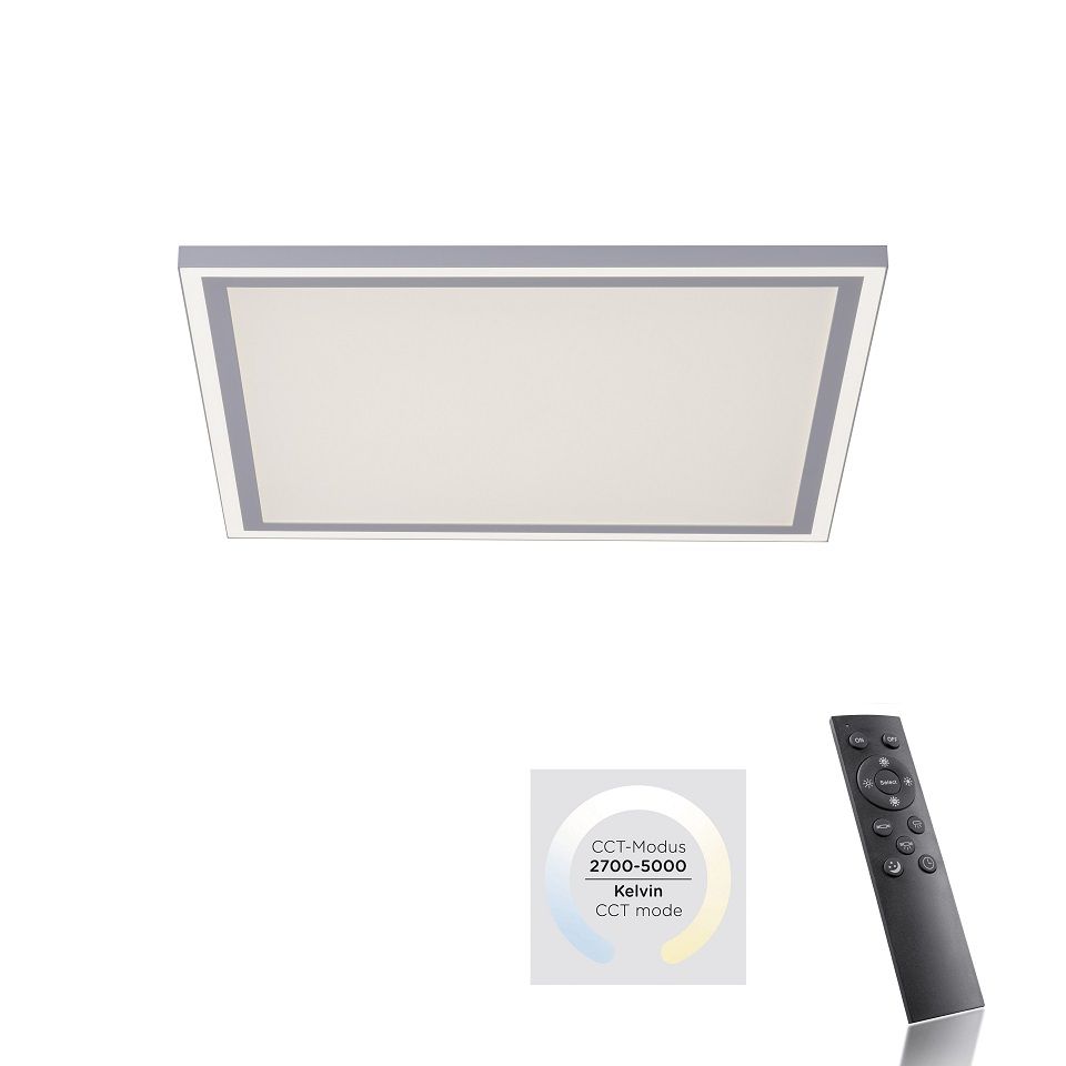 LED Deckenleuchte Edging Weiss 46 x 46 cm