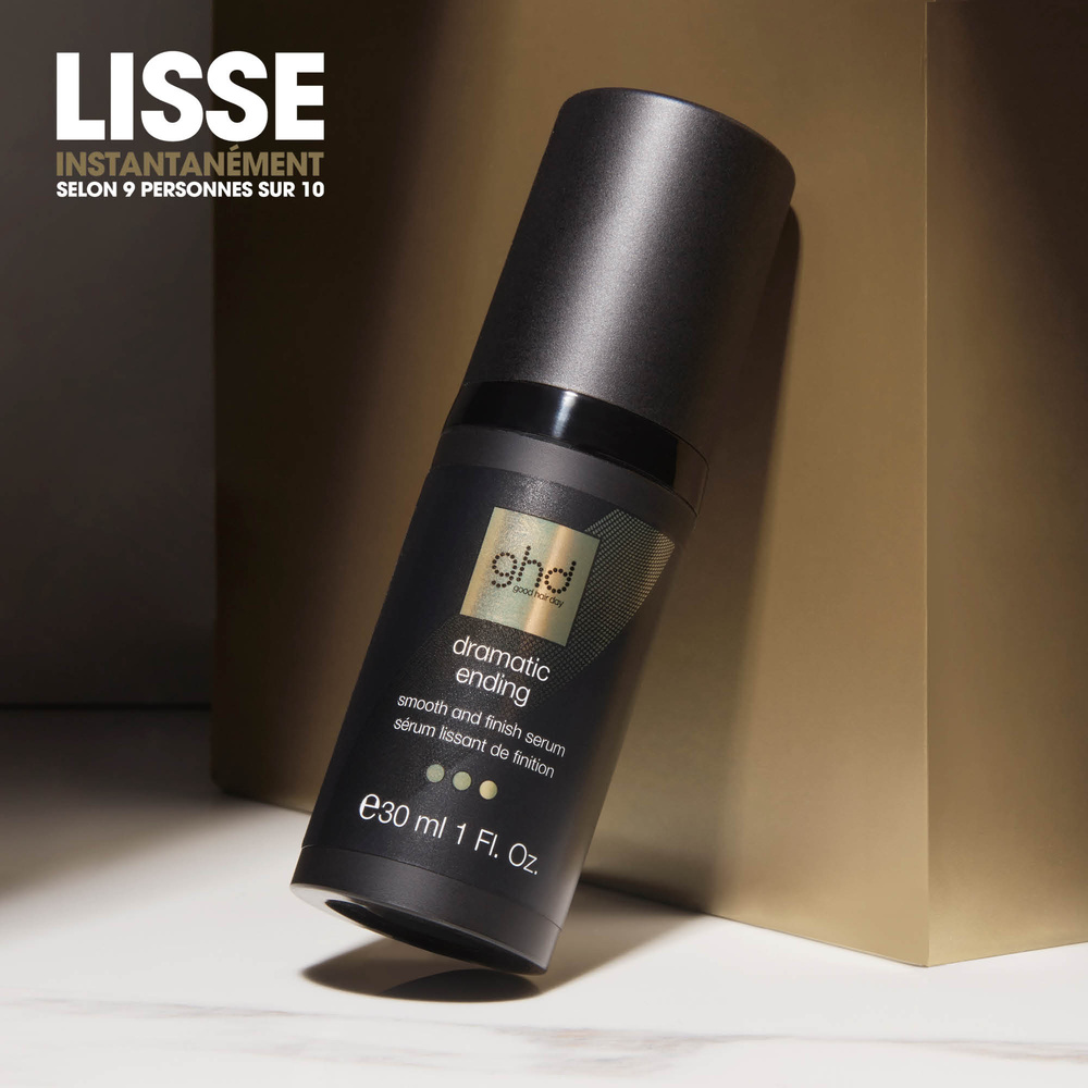 GHD Sérum lissant de finition – dramatic ending produit coiffant