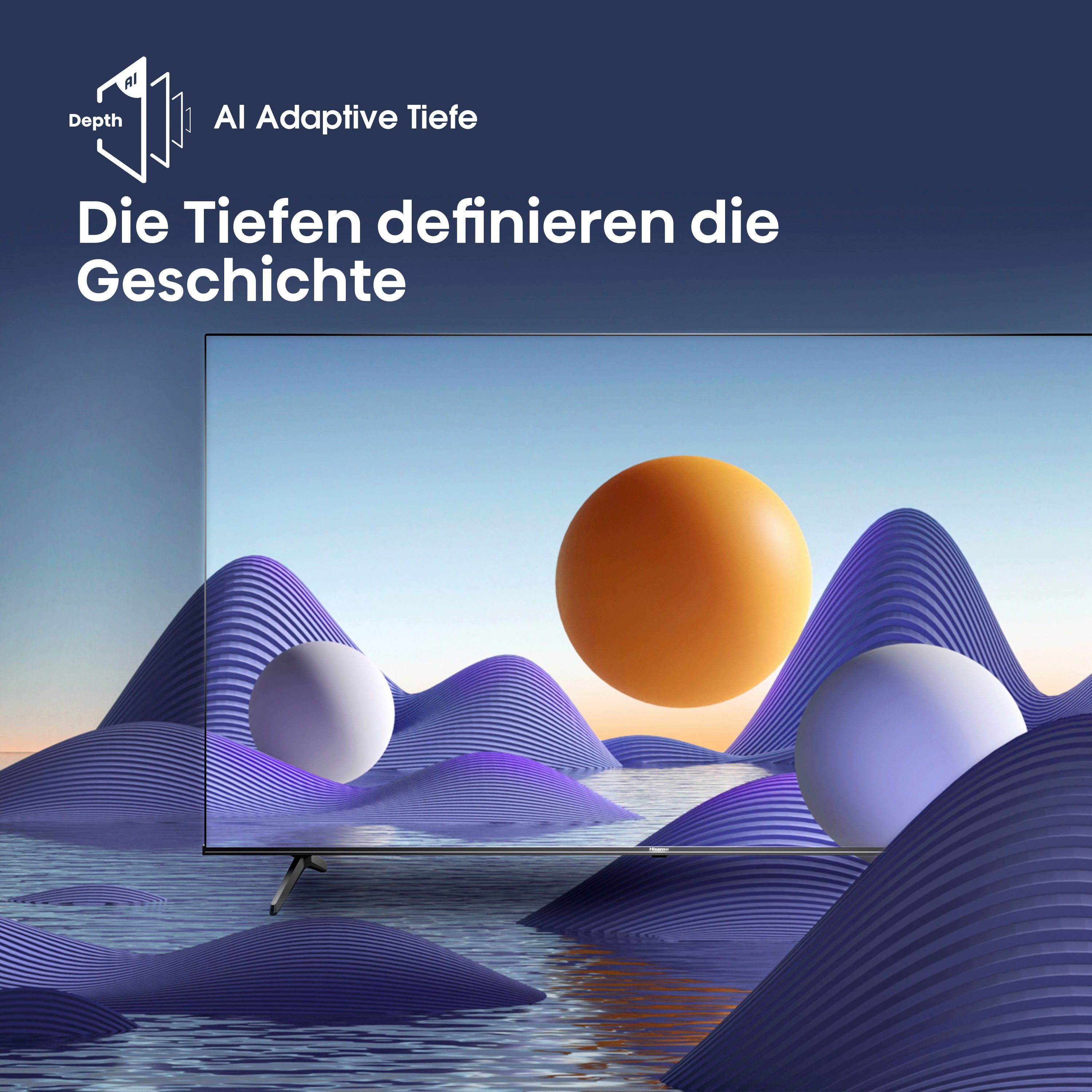 Hisense 70E61KT LED-Fernseher (177,8 cm/70 Zoll, 4K Ultra HD, Smart-TV, Smart-TV, Dolby Vision, Triple Tuner DVB-C/S/S2/T/T2)
