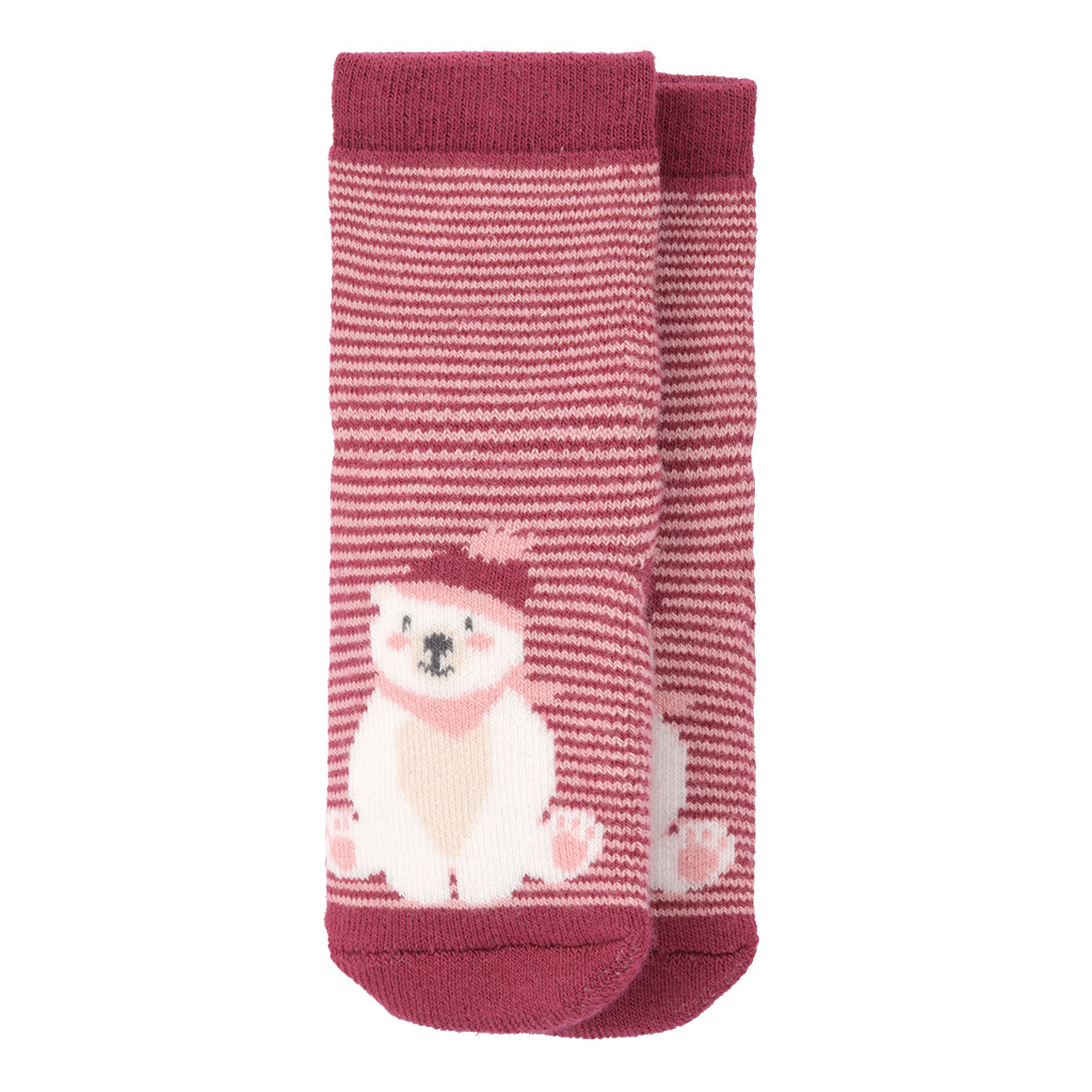 2 Paar Newborn Frotteesocken mit Motiv