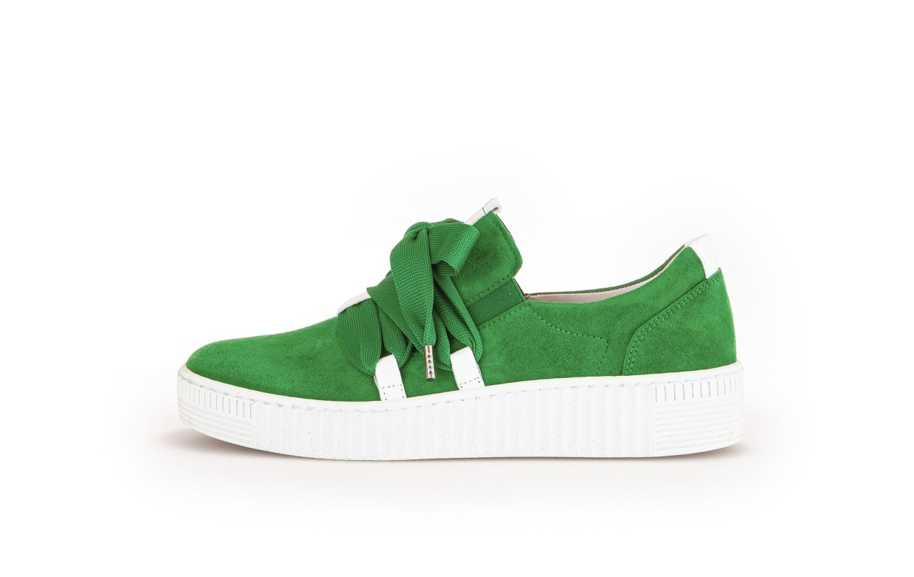 GABOR Freizeit Schnürer grün Gabor Fashion Sneaker low 43.333.11 grün