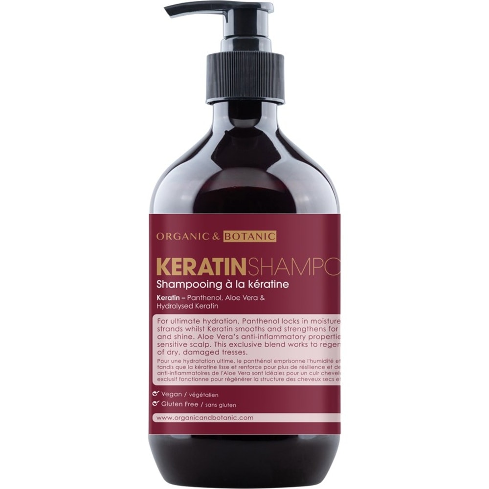 Organic & Botanic Keratin Shampoo Shampooing