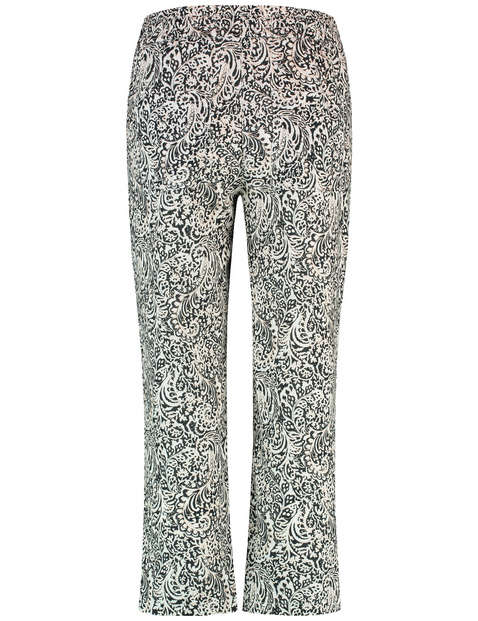 Schlupfhose Easy Fit mit Leinenanteil