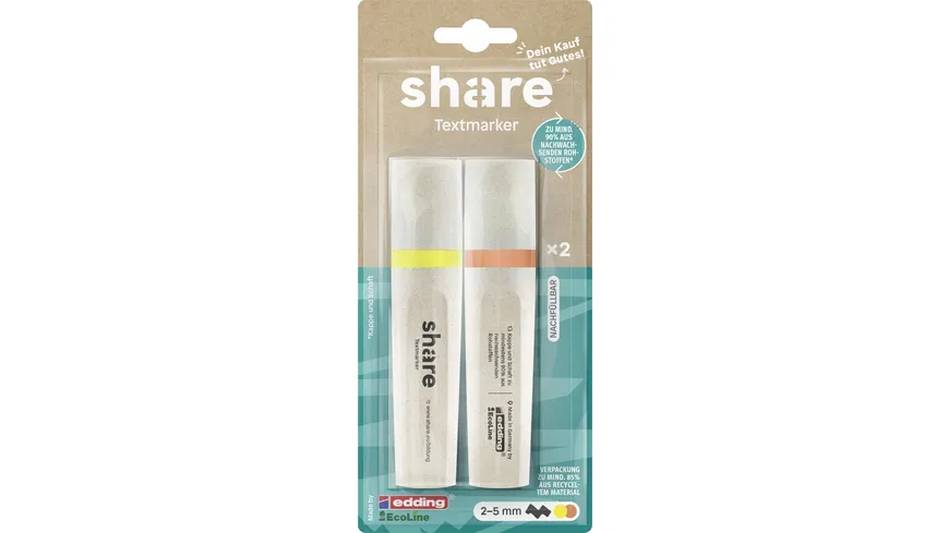 share Textmarker 2er Set