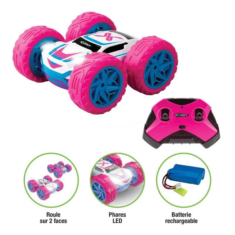 Voiture radiocommandée 360 cross rose, Exost