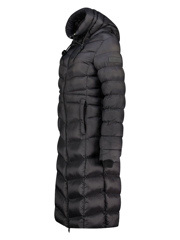 Canadian Peak Steppmantel in Schwarz günstig kaufen
