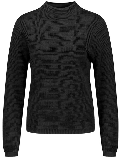Pullover mit Wellen-Struktur