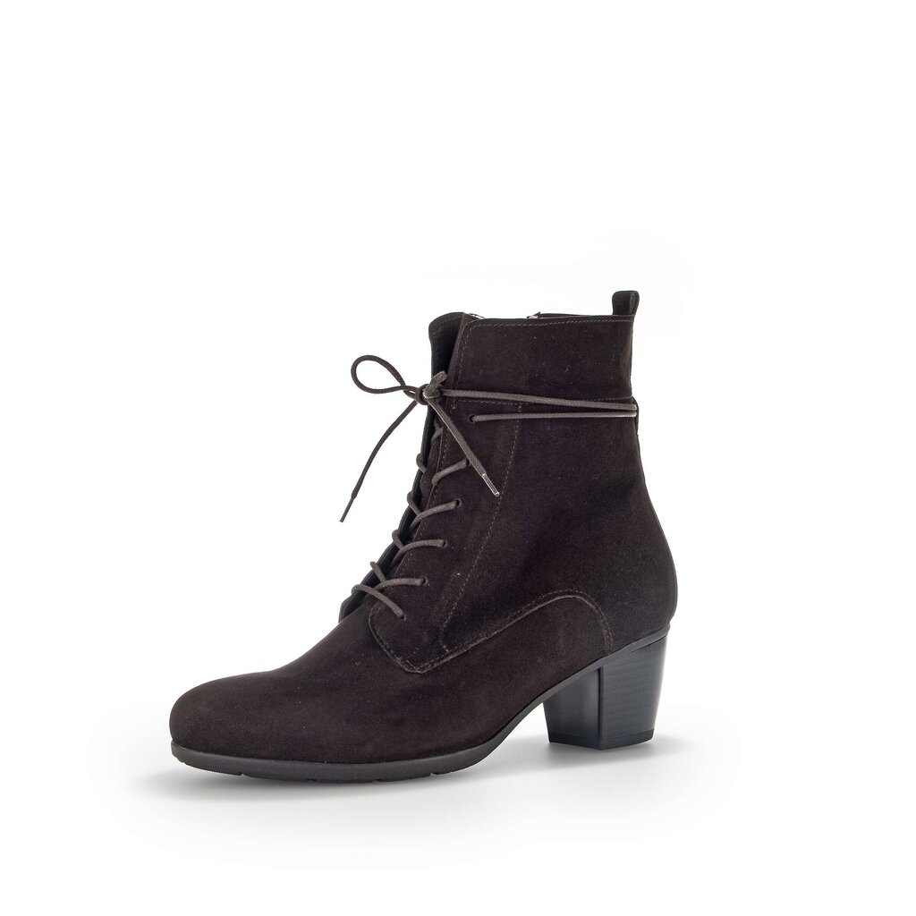Gabor fashion Schnürstiefelette braun