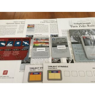 Twilight Struggle Turn Zero and Promo Pack Expansion (EN)