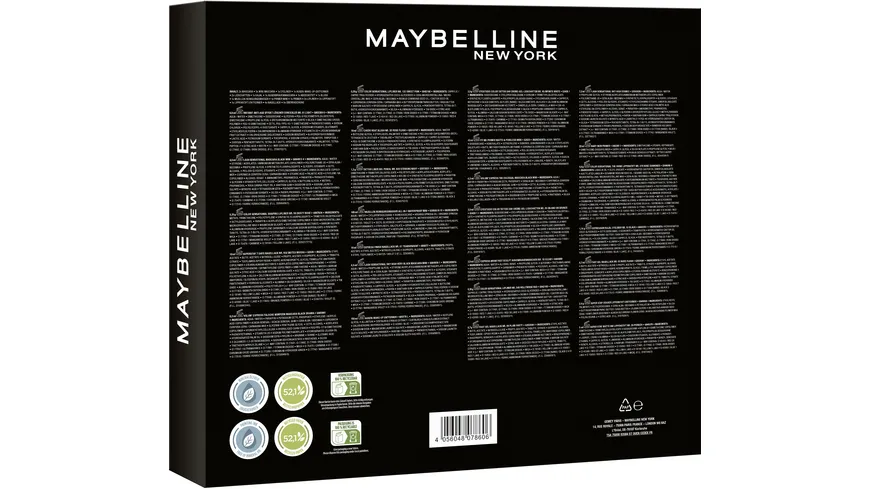 MAYBELLINE NEW YORK Adventskalender Countdown to the New Jear mit 31 Türchen