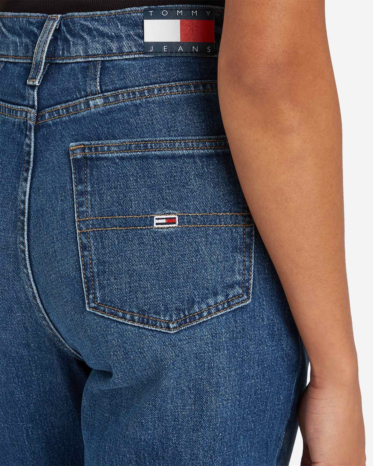 Jeansy Tommy Hilfiger Mom Uh L30 W DW0DW19244-1BK