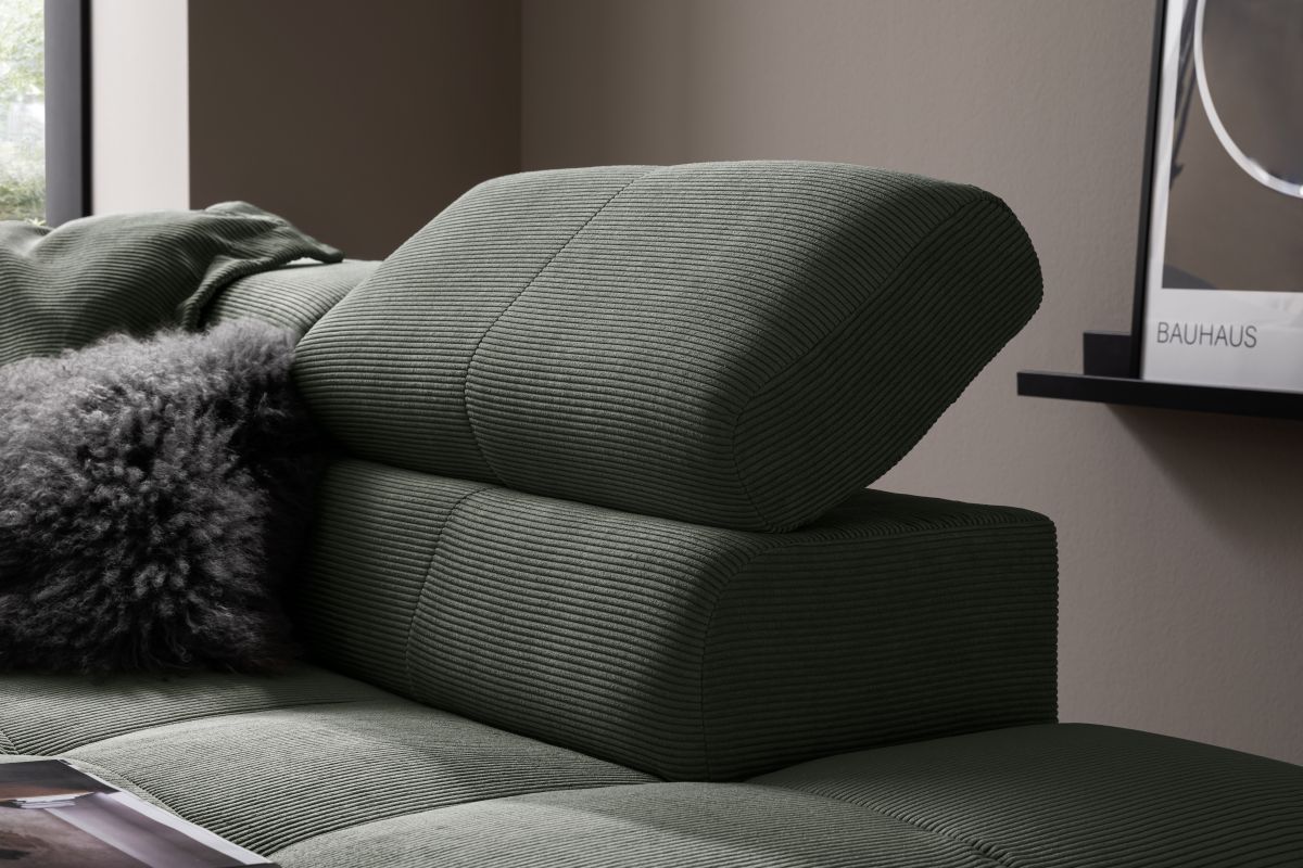 Sofa-Kultur Polstergarnitur Cleveland Olive