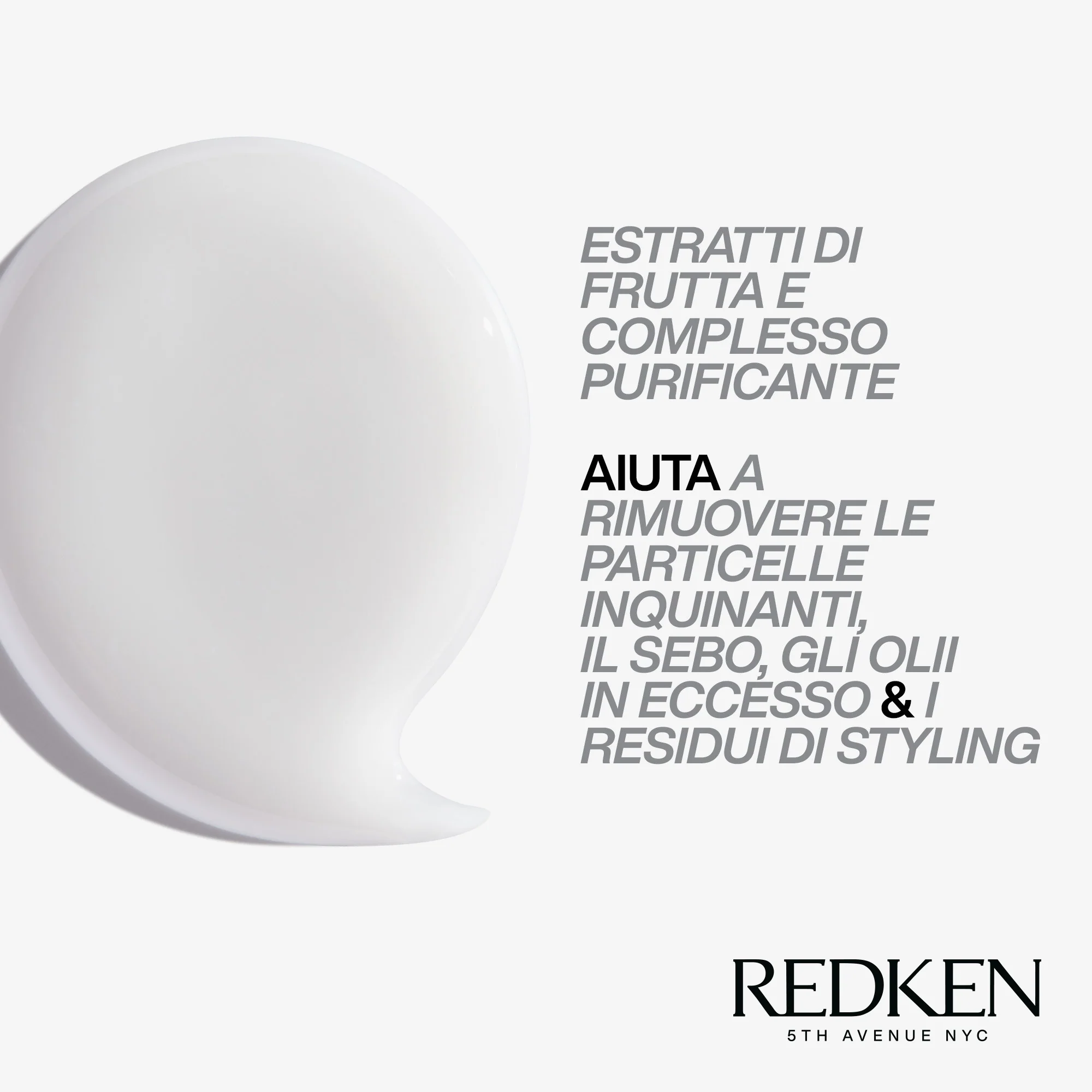 Hårrensende cremeshampoo - Rensende shampoo
