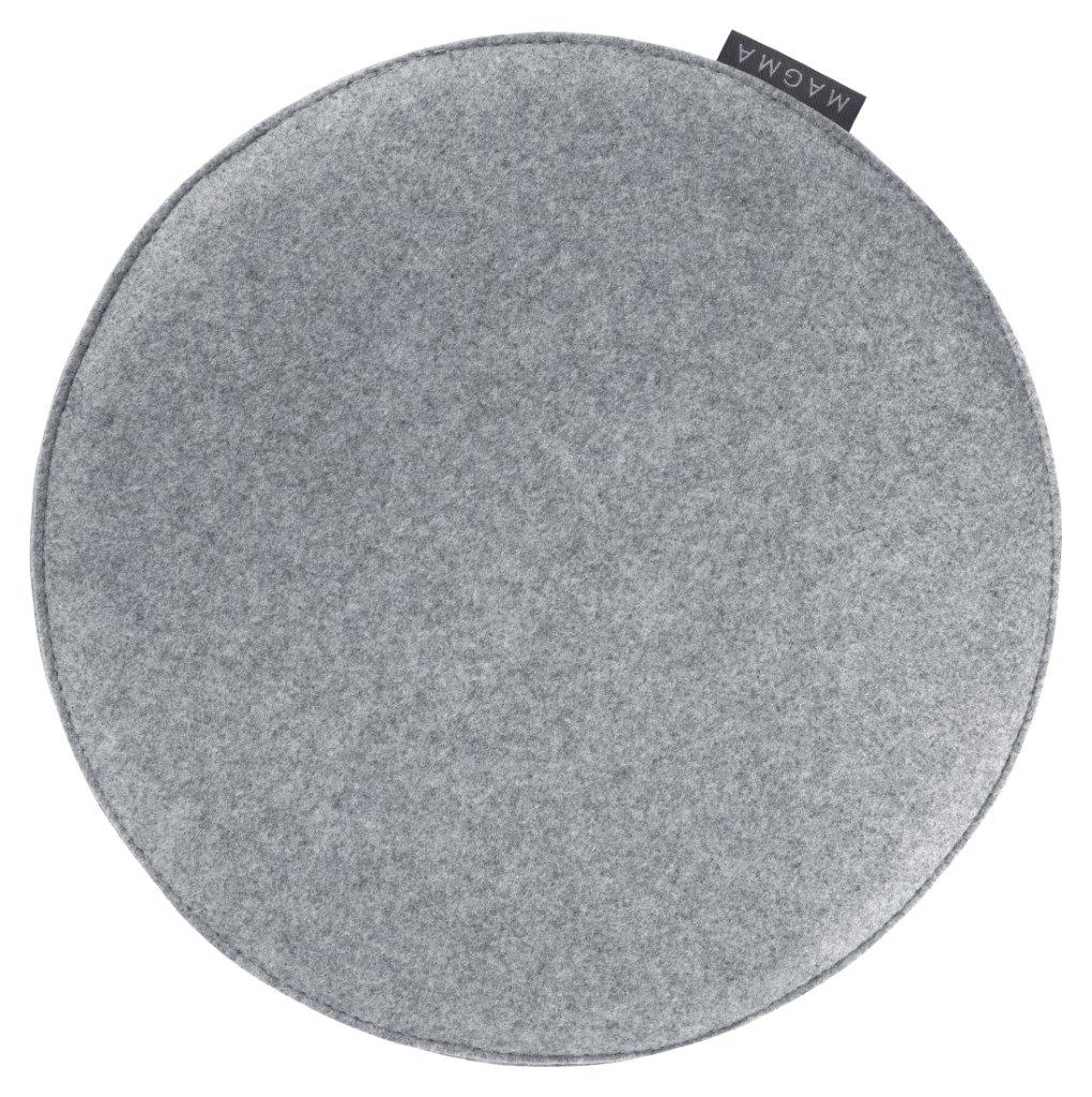 Magma Sitzkissen Avaro Uni Grau ? 35 cm