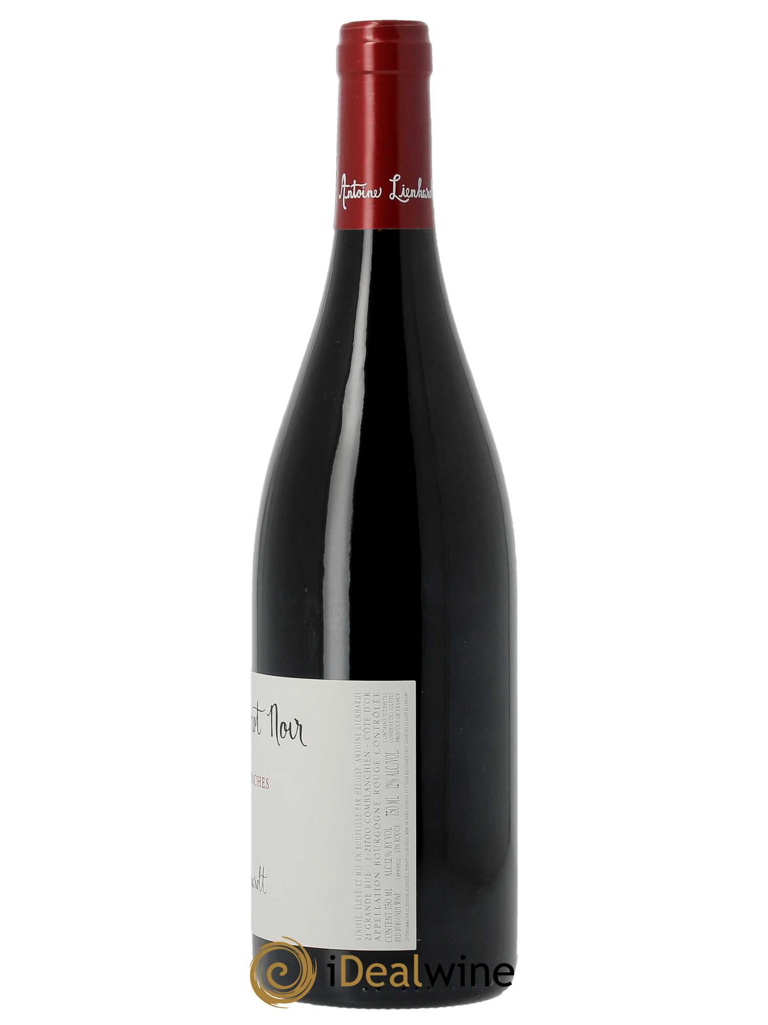 Bourgogne Pinot noir Vignes Blanches Antoine Lienhardt  2022 - Lot de 1 Bouteille