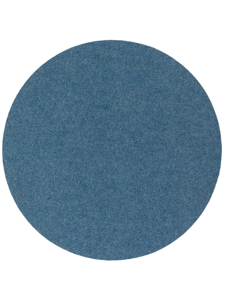 Snapstyle Kunstrasen Rasenteppich mit Noppen Kingston Rund in Blau günstig kaufen