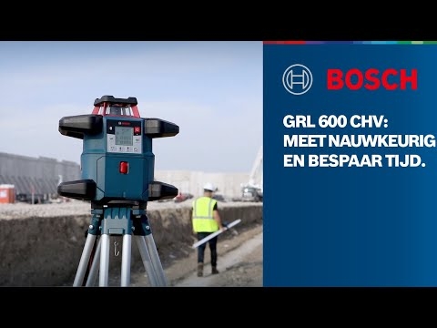 Rotačný laser Bosch GRL 600 CHV Professional 18V 4.0 ProCore modrý 0601061F00