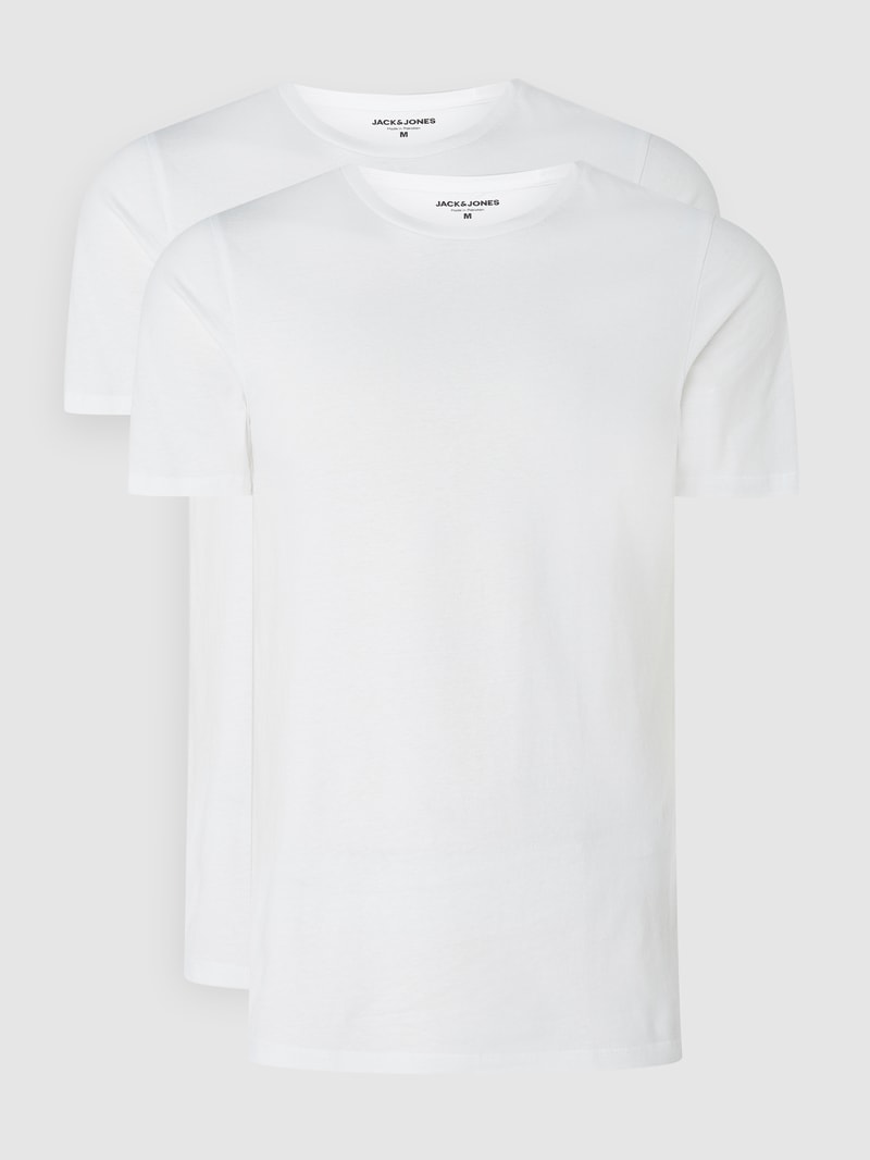 Comfort Fit T-Shirt im 2er-Pack in weiß