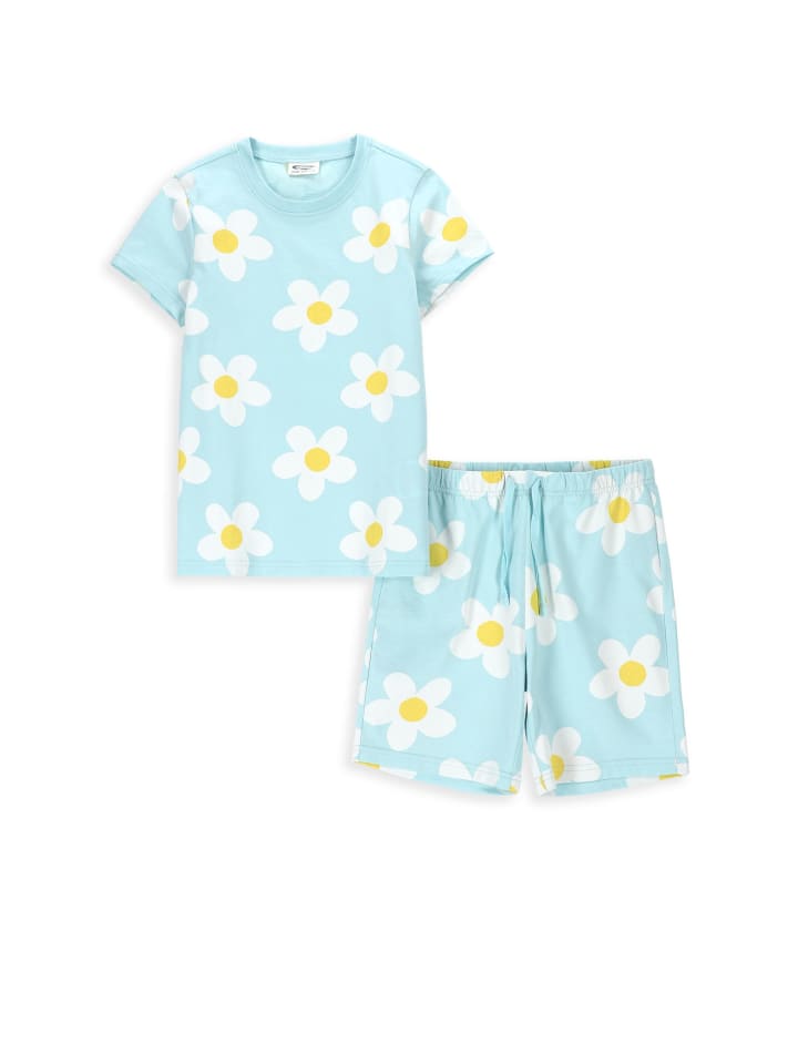 Coccodrillo Pyjama für Mädchen in blau günstig kaufen