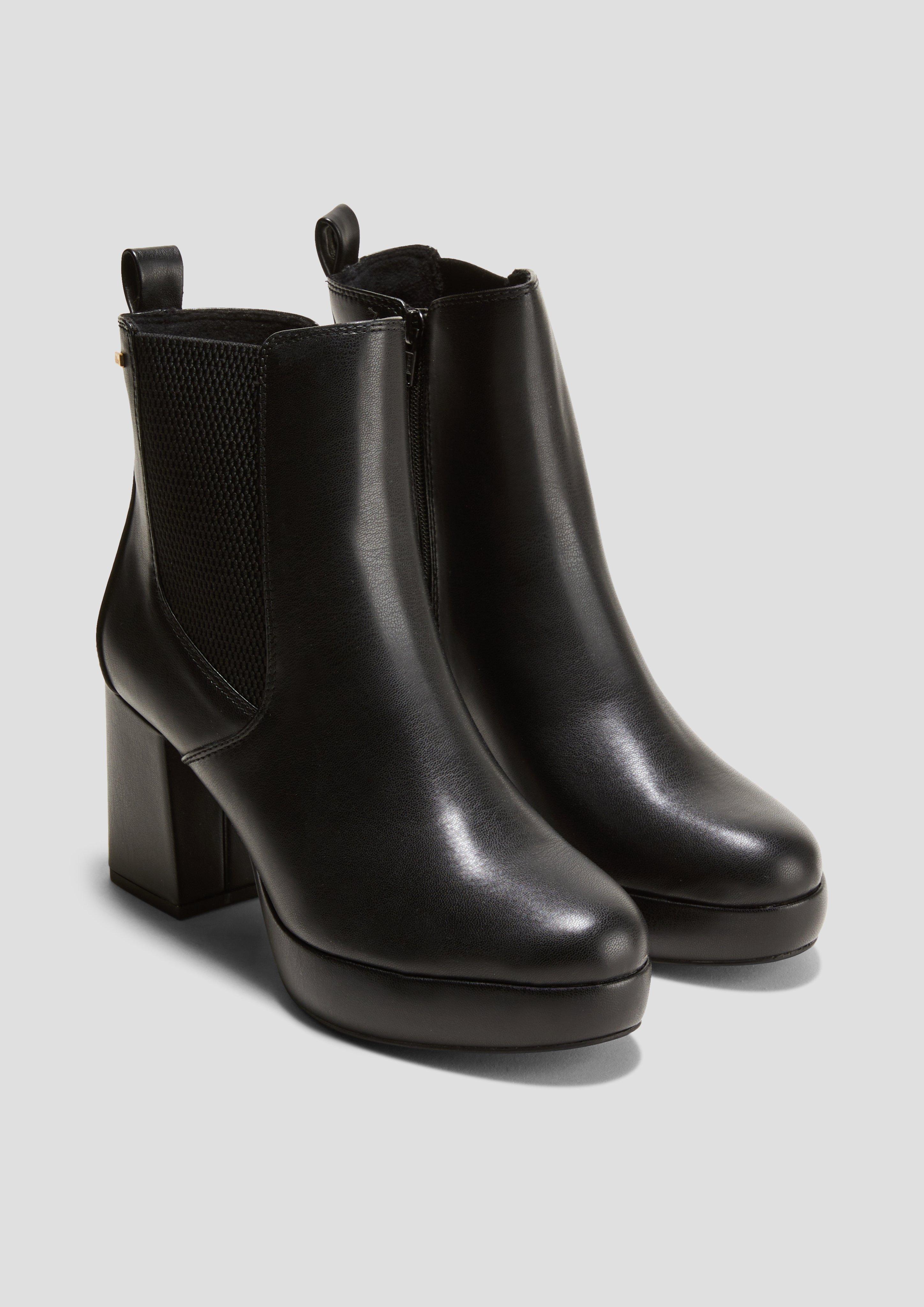 Chelsea Boots mit Blockabsatz  6008301-022