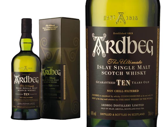 Whisky Ardbeg Ten 10 Ans Single Malt