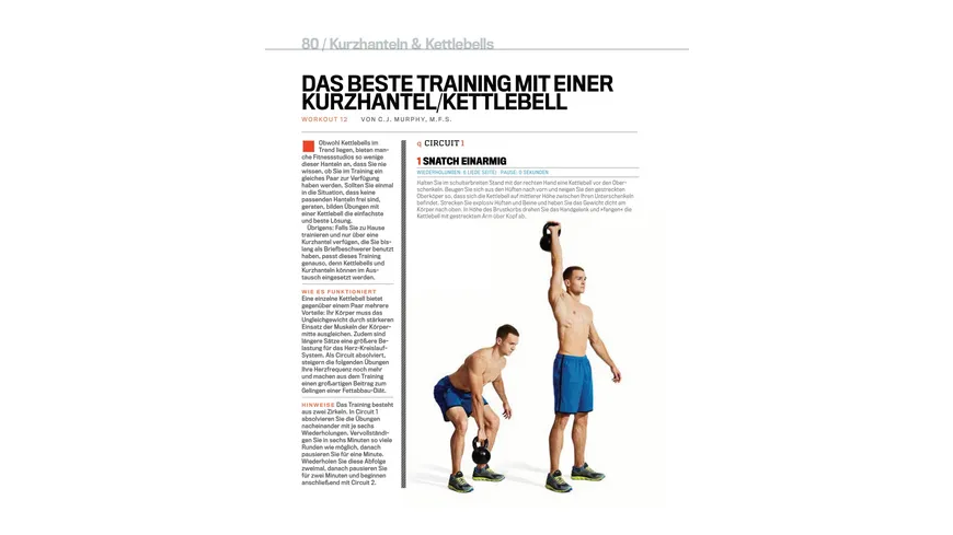 Die Men's Fitness Trainingsbibel