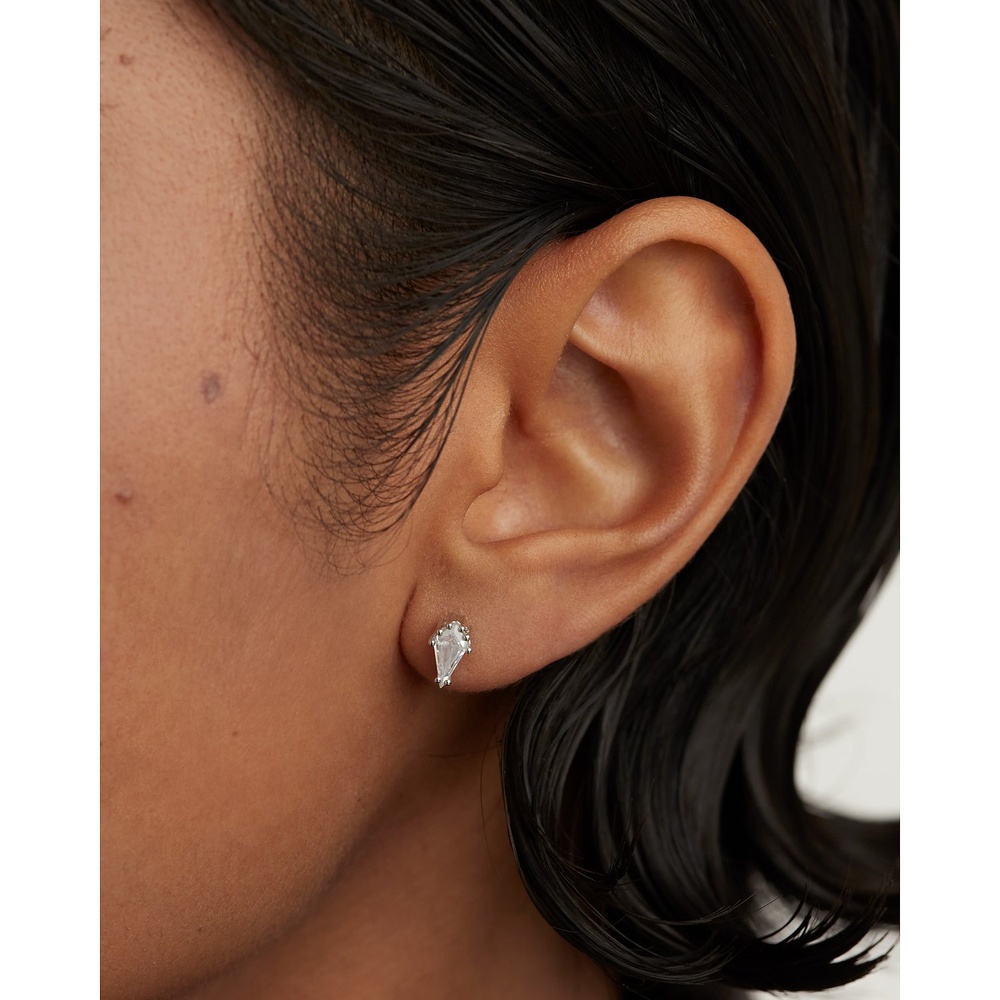 P D Paola Boucle d'oreille unique 925 Argent Boucles d'oreilles