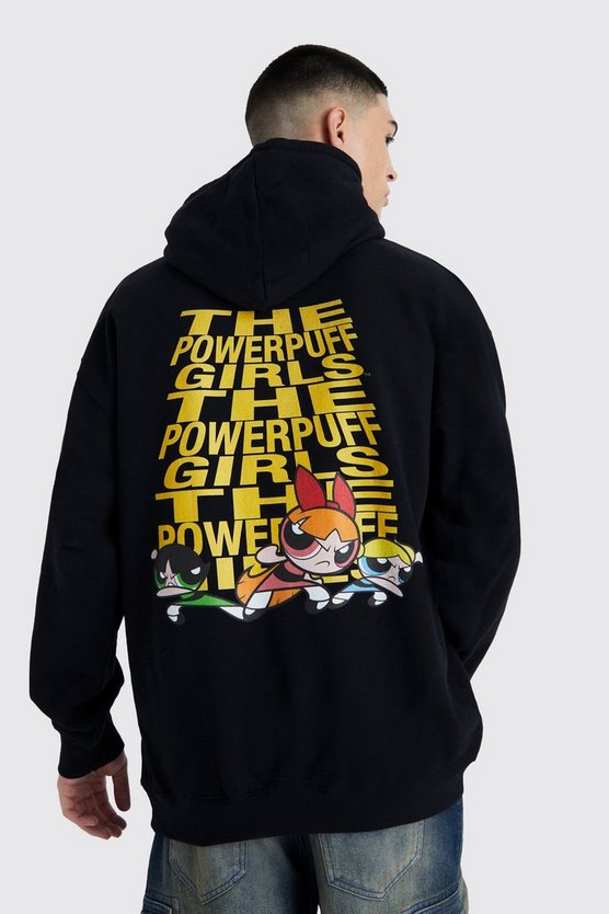 Oversize Hoodie mit lizenziertem The Powerpuff Girls Print
