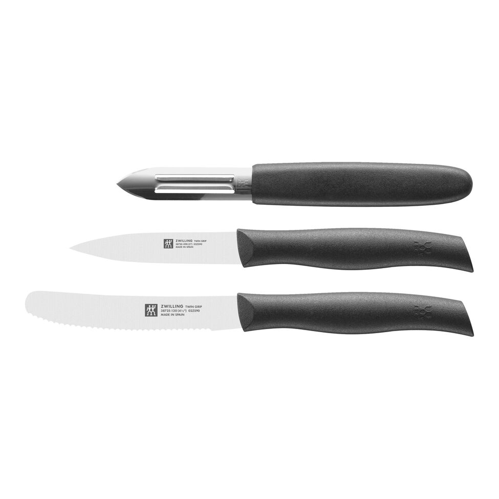 Messerset 3-tlg, Schwarz
